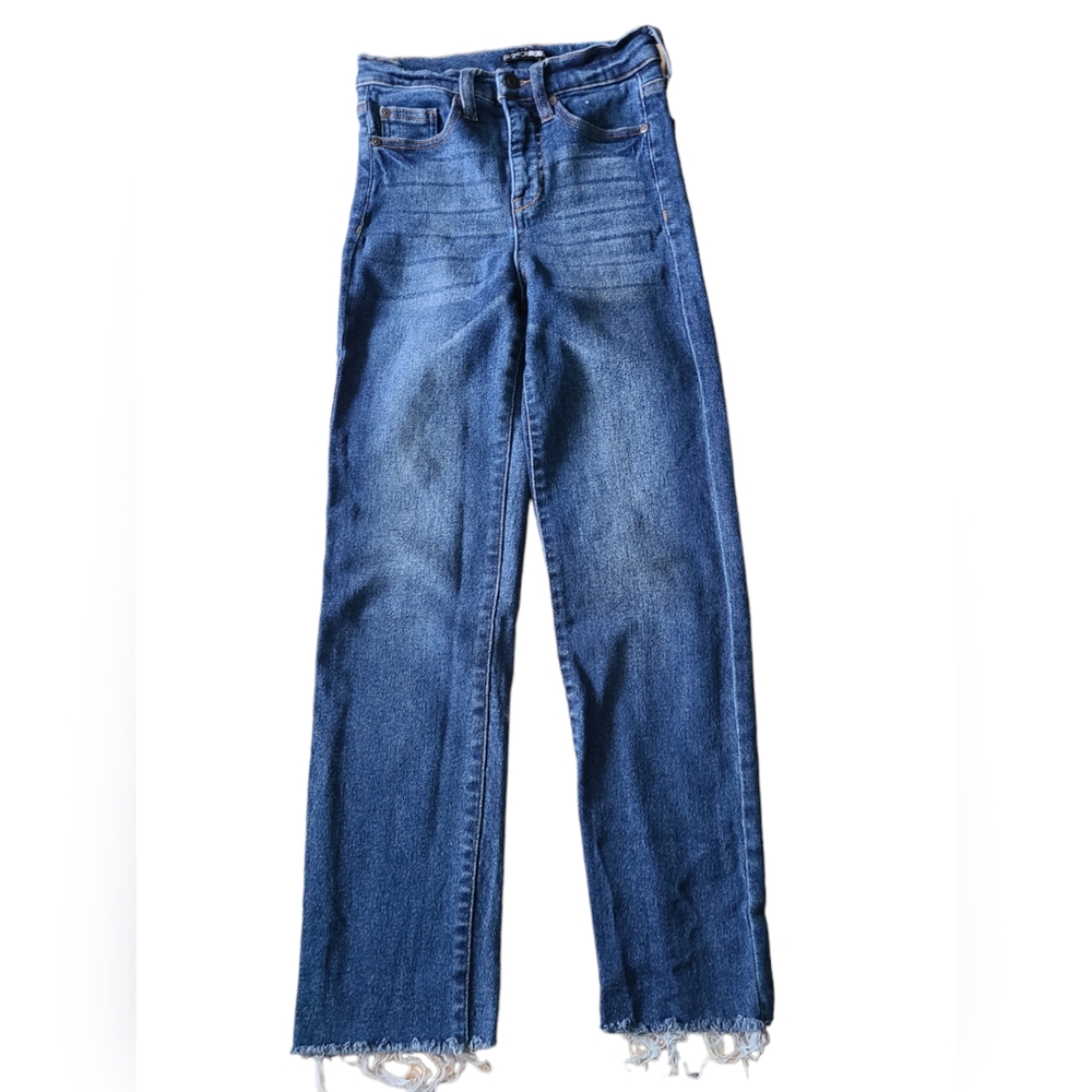 FASHION NOVA | RAW HEM JEANS | SIZE 1/25 - Picture 2 of 13